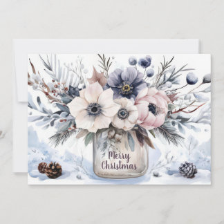 Custom Business Corporate Christmas Holiday Card Feestdagenkaart