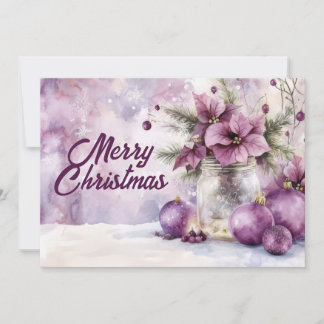 Custom Business Corporate Christmas Holiday Card Feestdagenkaart