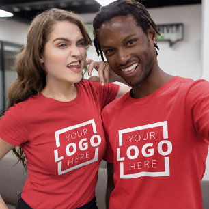 Custom Business Corporate Logo Employee Uniform T-shirt
