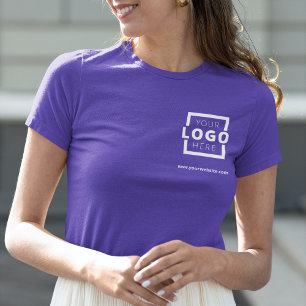 Custom Business Corporate Logo Employee Uniform T-shirt