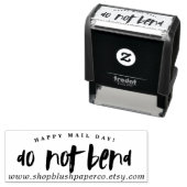 Custom Business dank u stempel | NIET BUIGEN (In situ)