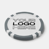 Custom Business Logo 20 Value Game Poker Chips (Enkel)