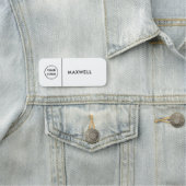 Custom Business Logo | Basic Employee Staff  Naamplaatje (In situ)