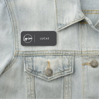 Custom Business Logo Basic Employee Staff Name  Na Naamplaatje