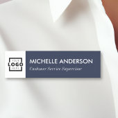 Custom Business Logo Basic Medewerker Personeel Bl Naamplaatje