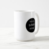 Custom Business Logo Branded Coffee Mug (Devant droit)