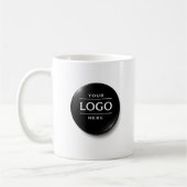 Custom Business Logo Branded Coffee Mug (Gauche)