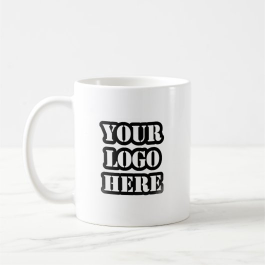 Custom Business Logo Branded Coffee Mug Koffiemok (Links)
