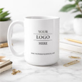 Custom Business Logo Branded Koffiemok