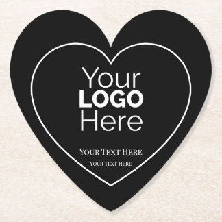 Custom Business Logo Branded Professional Kartonnen Onderzetters