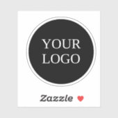 Custom Business Logo Branded Water Bottle Sticker (Vel)