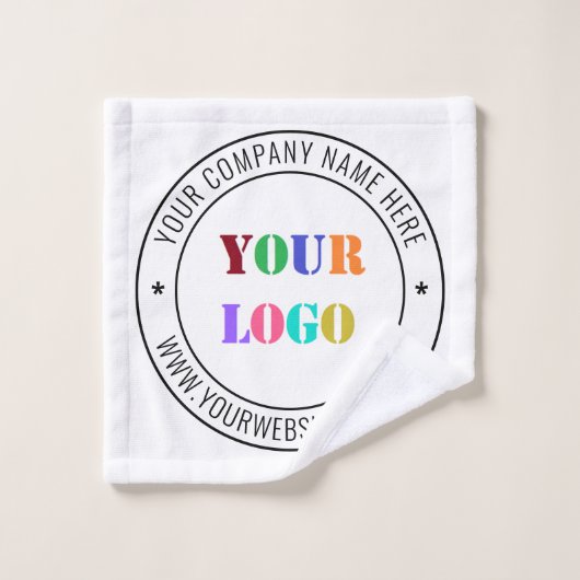 Custom Business Logo Company Badhanddoek Set Bad Handdoek (Wasdoekje)