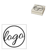 Custom Business Logo Company Branding Rubberstempel (Gestempeld)