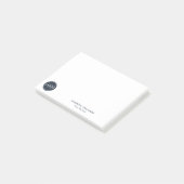 Custom Business Logo Company Employee Post-it® Notes (Schuin)