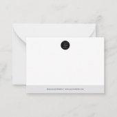 Custom Business Logo Company Notitiekaartje (Voorkant)