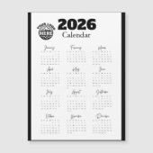 Custom Business Logo Corporate 2026 Calander (Voorkant)