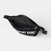 Custom Business Logo Corporate Company Modern Cool Heuptasje (Open)