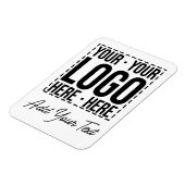 Custom Business Logo Corporate Company Modern Cool Magneet (Linkerzijde)