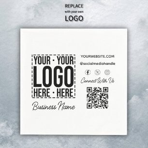 Custom Business Logo Corporate Company Modern Cool Servet