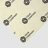 Custom Business Logo Corporate Cream Tissuepapier (Detail)