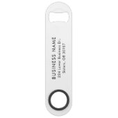 Custom Business Logo Custom Speed Flessenopener (Achterkant)