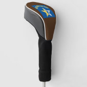 Custom Business Logo ed Golf Head-Hoesje Golfheadcover (Schuin)