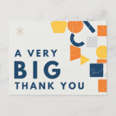 Custom Business Logo Een zeer grote dank u Briefkaart (Voorkant)