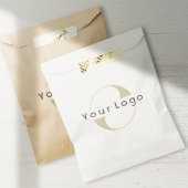 Custom Business logo Eenvoudige Merk Papier tas Bedankzakje