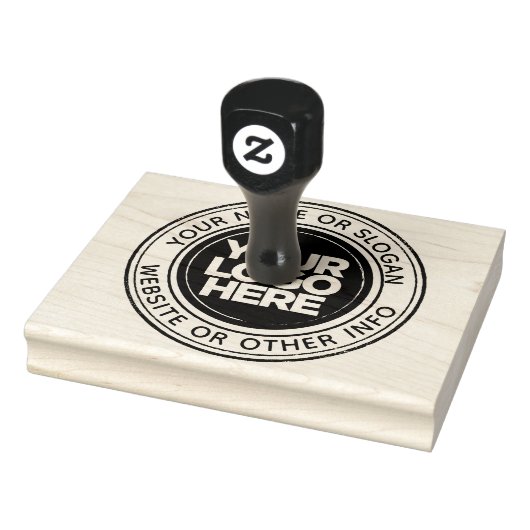 Custom Business Logo Grote Rubber Stamps Rubberstempel (Stempel)