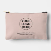 Custom Business Logo L Promotional Blush Pink Etui (Voorkant)