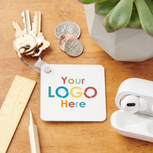Custom Business Logo Merkpromotiemarketing Sleutelhanger (Bureau)