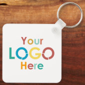 Custom Business Logo Merkpromotiemarketing Sleutelhanger (Achterkant)