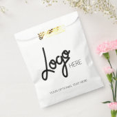 Custom Business Logo Modern minimalist Bedankzakje (Gezegeld)