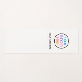 Custom Business Logo Name Yogamat (Voorkant (horizontaal))