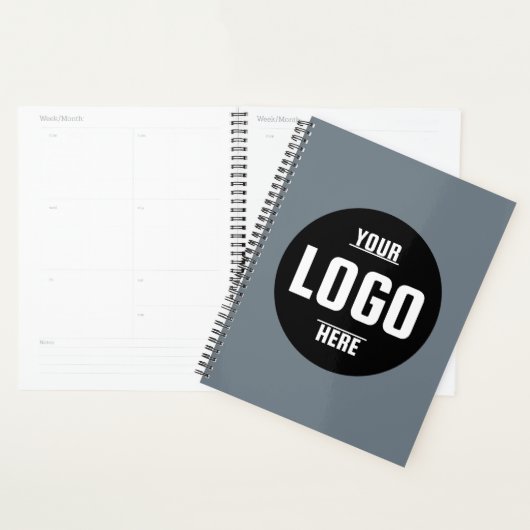 Custom Business Logo Planner 2026 – Personalized (Devant avec enveloppe)