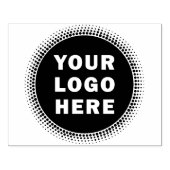 Custom Business Logo Professional Groot Rubberstempel (Afrduk)