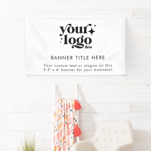 Custom Business Logo Professional Vet Modern Spandoek (Insitu)