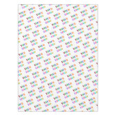 Custom Business Logo Promotie Tafelkleed (Voorkant)