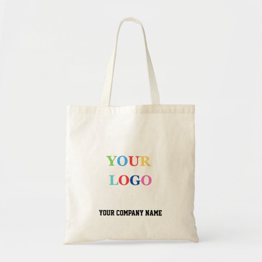 Custom Business Logo Promotional Branding Tote Bag (Devant)