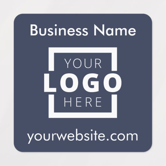 Custom Business Logo Promotionele Merkkleding Labels (Design 1)