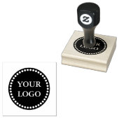 Custom Business Logo Rubber Rubberstempel (Gestempeld)