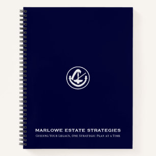 Custom Business Logo Spiral Notitieboek