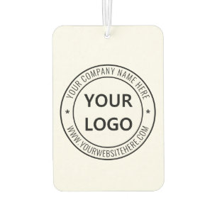Custom Business Logo Tekst Company Luchtverfrisser