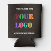 Custom Business Logo Tekst Promotionele Koelbox Blikjeskoeler (Voorkant)