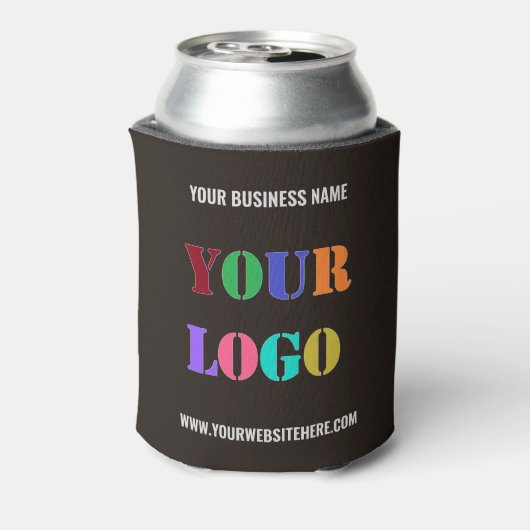 Custom Business Logo Tekst Promotionele Koelbox Blikjeskoeler (Blikje Achterkant)