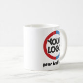 Custom Business Logo Text Mug for Businesses  Gift (Devant droit)
