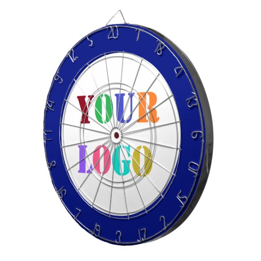 Custom Business Logo Uw bedrijf Dart Board Gift Dartbord (Voorkant Rechts)