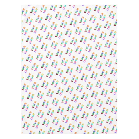 Custom Business Logo Uw Bedrijf Tafelkleed (Voorkant)