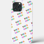 Custom Business Logo Uw promotionele iPhone Case (Achterkant)