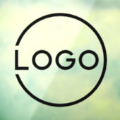 Custom Business Logo Window Cling Raamsticker (Vel 3)